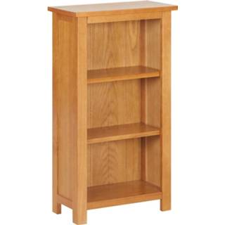 👉 Boekenkast eikenhout hout bruin VidaXL 45x22,5x82 cm massief 8720286006887