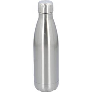 👉 Drinkfles zilver edelstaal zilverkleurig Alpina 500 ml 8719817625826