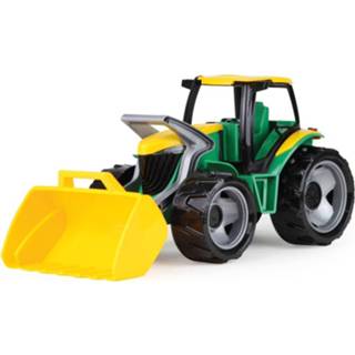 👉 Voorlader groen geel kunststof jongens Lena tractor met 62 x 22 cm groen/geel 4006942780006