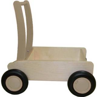 👉 Blokkenwagen hout Van Dijk Toys 55 cm blank 8718591215513