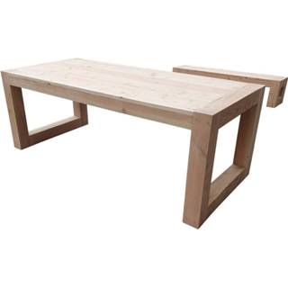 👉 Wood4you - Tuintafel Boston 150lx78hx90d Cm