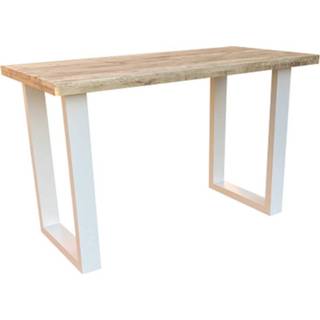 👉 Statafel steigerhout bruin ''Toronto'' tafel U-poot - 160Lx110Hx90D cm 7444743625688