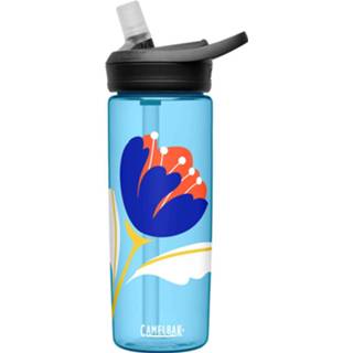 👉 Drinkfles blauw kunststof CamelBak Eddy+ Blossoms 600 ml tritan 886798026763
