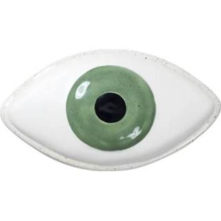 👉 Opbergdoos wit keramiek Doiy oog 24 cm 8436564291974