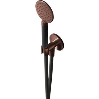 👉 Handdouche verouderd messing cobber Hotbath Met Doucheslang En Wanduitlaat 8720143163395