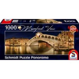 👉 Puzzel stuks Schmidt Rialto Brug, 1000 stukjes - 12+ 4001504596200