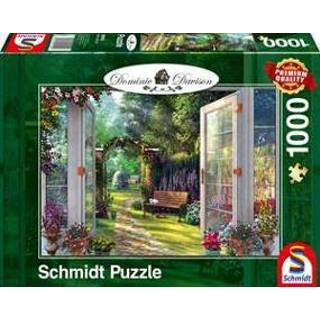 👉 Puzzel stuks Schmidt Uitzicht op de betoverde tuin, 1000 stukjes - 12+ 4001504595920