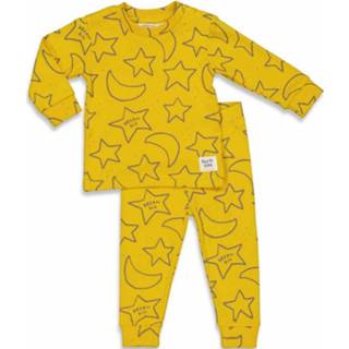 👉 Pyjama katoen 92 unisex geel Feetje! - Maat Katoen/elasthan 8718751535147