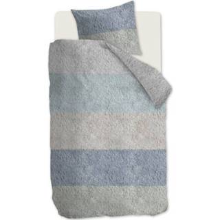 👉 Dekbedovertrek blauw donkergroen katoen Ariadne at Home Softie - 1-persoons (140x200/220 cm + 1 sloop) Blue Green 8719931279936