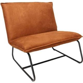 👉 Fauteuil microvezel Bronx71 Moderne Paris cognac 8719956405389