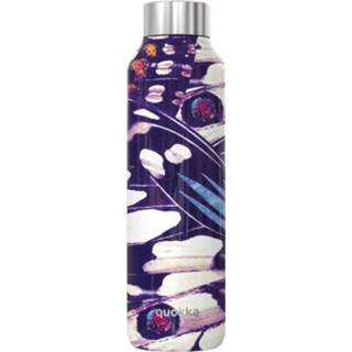 👉 Drinkfles violet paars RVS zilver edelstaal Quokka 630 ml paars/zilver 8412497118564