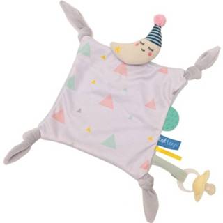 👉 Knuffeldoek beige polyester bruin Taf Toys knuffeldoekje Mini Moon 30 x 39 cm 605566121154