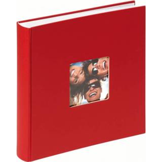 👉 Rood Designalbum Fun rood, 30x30 cm 4004122131099