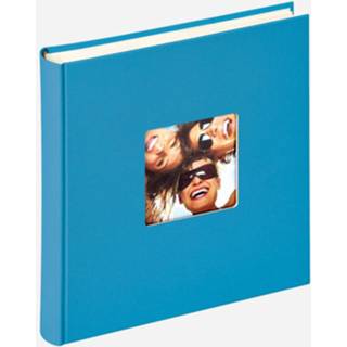 👉 Blauw Designalbum Fun ocean blauw, 30x30 cm 4004122230686