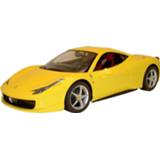 👉 Rastar Rc Ferrari 458 Italia 18 Cm Schaal 1:24 Geel