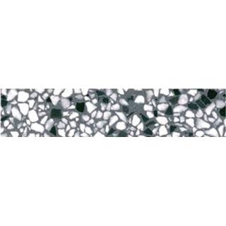 👉 Granito zwart wit natuursteen Terre d´Azur terrazzo plint genua 40x7.5 6013927252241