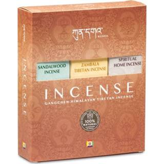 👉 Natuurlijke wierook Gangchen Himalaya Cadeauset (6 pakjes met 20 stokjes) 8720088295823