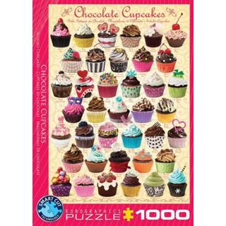 👉 Cupcake Chocolate Cupcakes Puzzel (1000 stukjes) 628136605878