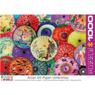 👉 Puzzel Asian Oil Paper Umbrellas (1000 stukjes) 628136653176