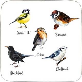 👉 Onder zetter Onderzetters Tuinvogels (Set van 6) 8716522074987