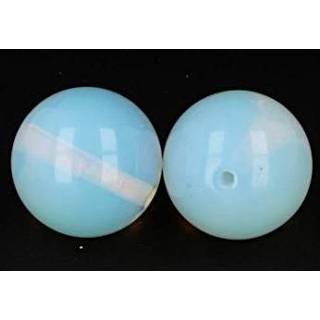 Senioren Opaliet 18 mm kraal - losse (synth)