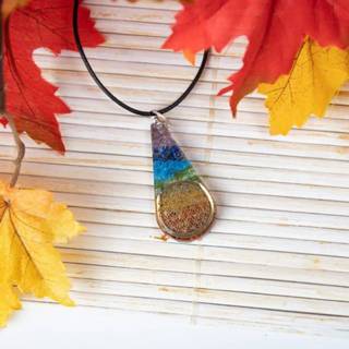👉 Hanger orgoniet Orgon Druppel Chakra met Bloem des Levens 7141262592308