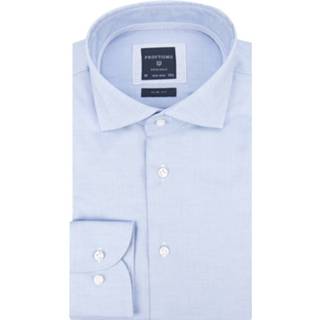 👉 Overhemd overhemden male blauw Profuomo Orginale slim fit met lange mouwen 8719064855038 8719064854512