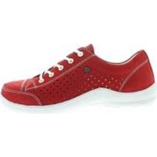 👉 Leer damesschoenen vrouwen rood FinnComfort Charlotte-s