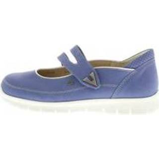 Leer damesschoenen vrouwen blauw FinnComfort Buchara