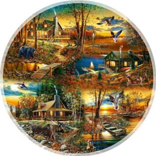 👉 Puzzel Cabins in the Woods 1000 Stukjes