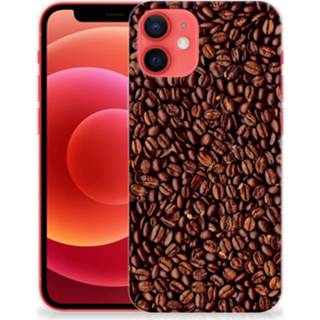 👉 Koffieboon siliconen IPhone 12 Mini Case Koffiebonen 8720215190465