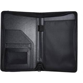 👉 Organizer PU leather Portable A5 Padfolio Business Portfolio Writing Pad Holder Folder Document Case For