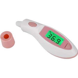 👉 Voorhoofd LCD Digitale Baby/Volwassen Thermometer Infrarood Oor Temperatuur Meter Body IR Termometers contactloze Temperatuur Meter - Blauw
