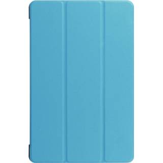 👉 Standcase blauw PU Qosea Voor Huawei Mediapad T3 7 3G BG2-U01 Lederen Smart Stand Case BG2 U01 Tablet PC Cover - 8720048956092