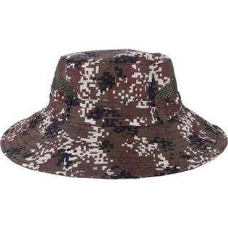 👉 Vissen Hoed leger Camouflage Mannelijke Zomer Sport Cool Cap Zon Bescherming campinghoed - Kleur 1