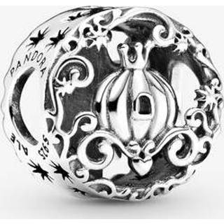 👉 Zilver unisex PANDORA Disney Cinderella Midnight Pumpkin Charm, Sieraden uit Sterling zilver, No stone, color, 799197C00