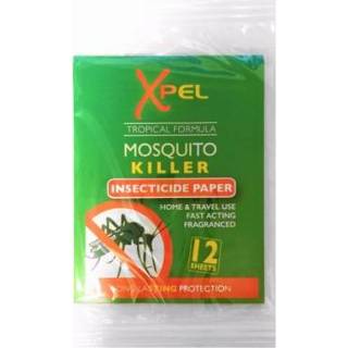 Insecticide Xpel Mosquito Killer Paper 12 st 5060120167422