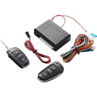 👉 Sleutel hanger Universele Auto Keyless Systeem Knop Start Stop LED Sleutelhanger Centrale Kit Deurslot met Afstandsbediening 8720033222225
