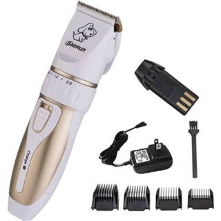 👉 Tondeuse Professionele Grooming Elektrische Oplaadbare Hond Kat Dier Clipper Scheerapparaat Scheermes Set Snijmachine schaar - 4 8720034715153