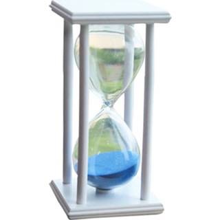 👉 Zandloper zand hout glas a3 Ontwerp 30 Minuten Mode Timer Klok Home Office DecorVBU39 T50 - 8719889533562
