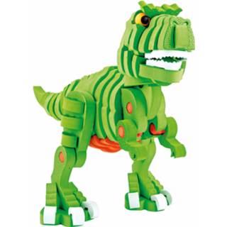 👉 Dinosaurus groen Toi-toys Knutselpuzzel 25,8 Cm 59-delig 8719904435420