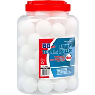 👉 Tafeltennisbal wit Get & Go Tafeltennisballen 60 St Abs 8716404316686