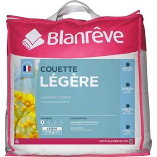 👉 Dekbed wit Blanreve Lichtgewicht Polycotton 240x260 Cm 3245841273184