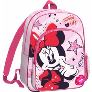 👉 Rugzak roze polyester meisjes Disney Minnie Mouse 25 Cm 8435507839938