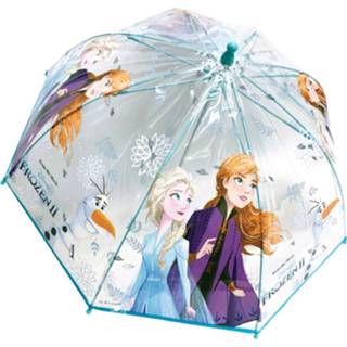👉 Kinderparaplu transparant polyester kinderen Disney Frozen Ii 45 Cm 5203199034985