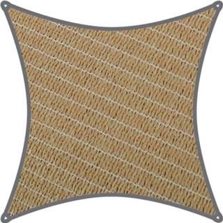 👉 Schaduwdoek zand polyester beige Velleman Coolaroo Vierkant 5,4x5,4m 799870484750