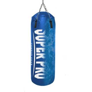 👉 Bokszak blauw PVC Super Pro Water-air Punchbag Home - 100 Cm 8720088976982