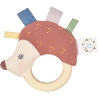 👉 Bijtring beige bruin rubber pluche Meiya & Alvin Egel 12 Cm Rubber/pluche Beige/bruin 4792247007022