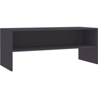 Spaanplaat grijs steigerhout Vidaxl Tv-meubel 100x40x40 Cm 8719883672083