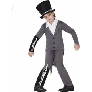 👉 Polyester multikleur kinderen Halloween Bruidegom Kostuum Voor 140 8719538257146